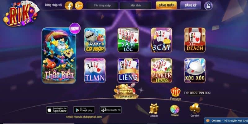 Điều kiện đăng nhập Rikvip